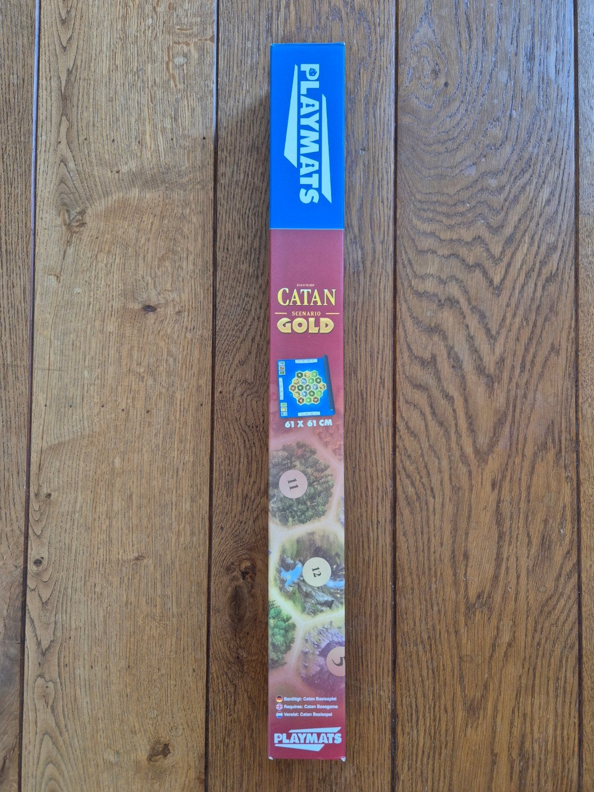 Catan Junior Gold Playmat - Nieuwstaat, Drie of vier spelers, Ophalen of Verzenden, Zo goed als nieuw, Playmats