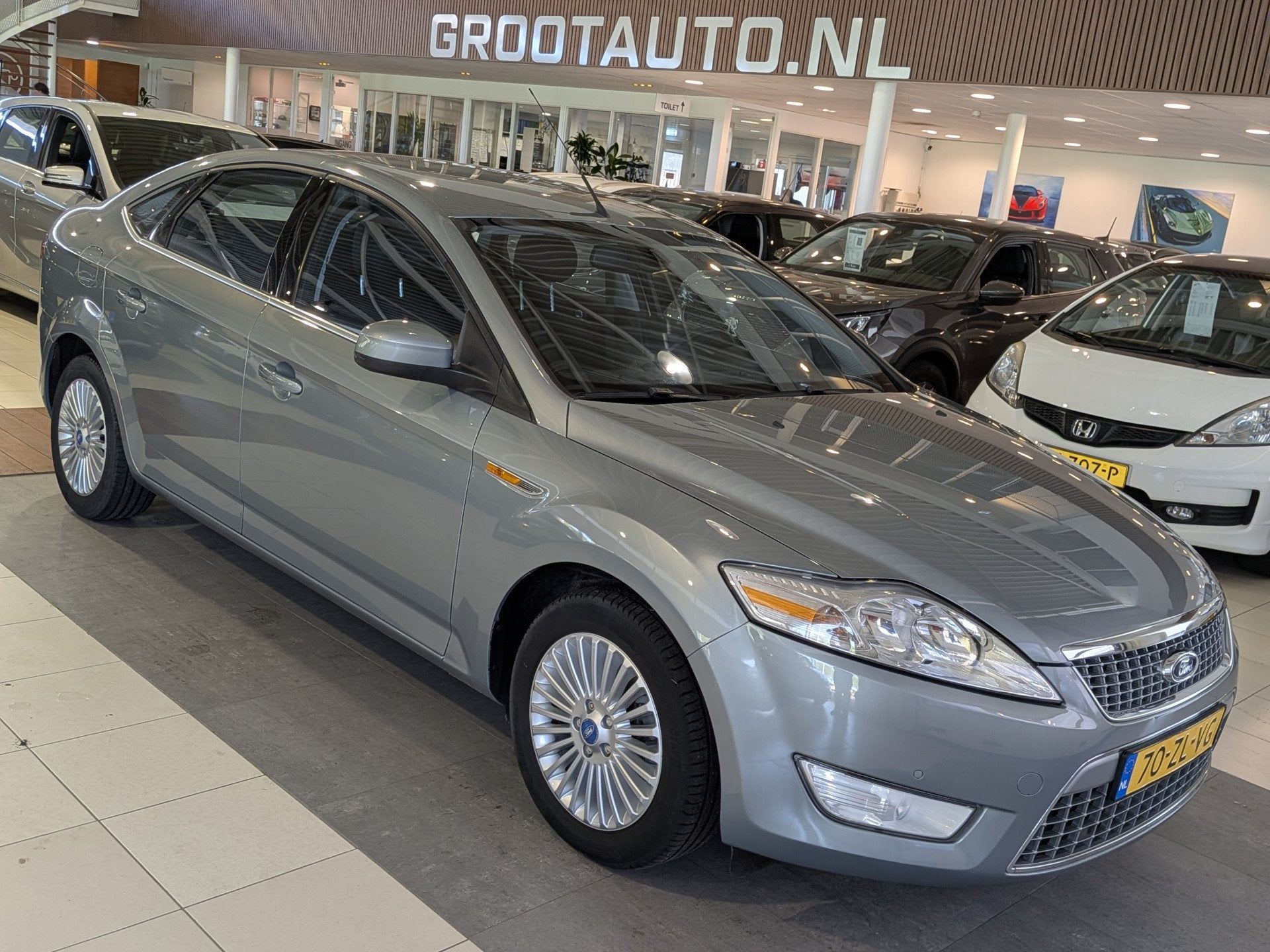 Ford Mondeo 1.6-16V Titanium Trekhaak, Cruise Control, Airco, Auto's, Voorwielaandrijving, 1596 cc, Stof, Gebruikt