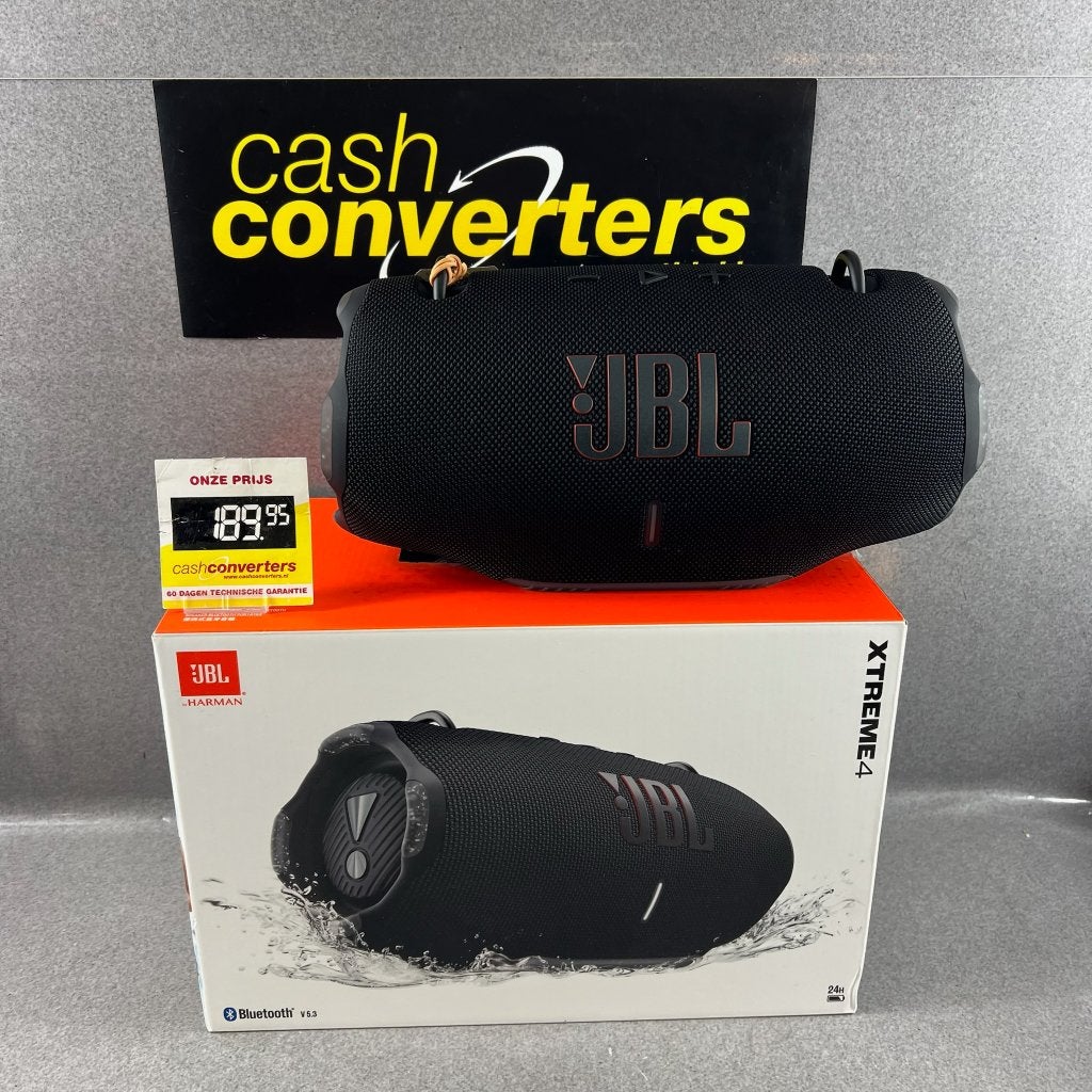 JBL Xtreme 4 | Draadloze speaker | zwart | doos | 415033, Audio, Tv en Foto, JBL, Ophalen of Verzenden, Zo goed als nieuw, Center speaker