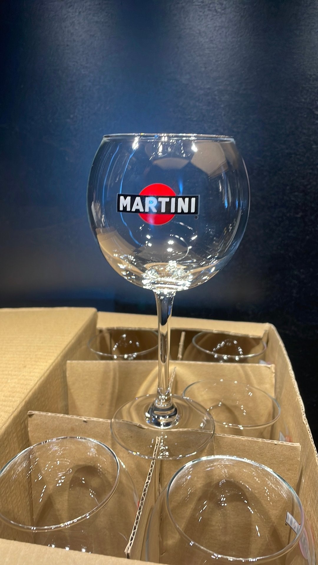 6 nieuwe martini glazen, Ophalen, Nieuw, Overige typen