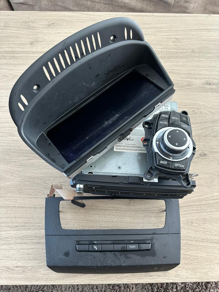 Bmw cic set module scherm en idrive controller oem set bmw, Ophalen of Verzenden, Zo goed als nieuw