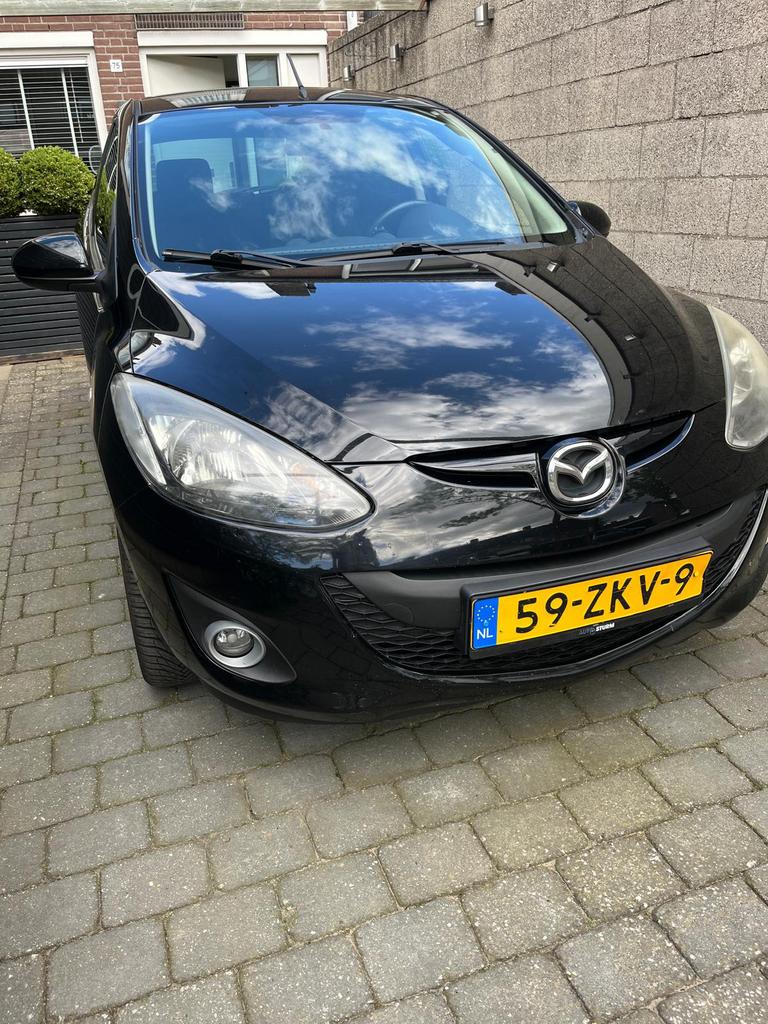 Mazda 2 1.3 GT 62KW 5DRS 2012 Zwart, Auto's, Mazda, Particulier, Airconditioning, Alarm, Automatische klimaatregeling, Boordcomputer