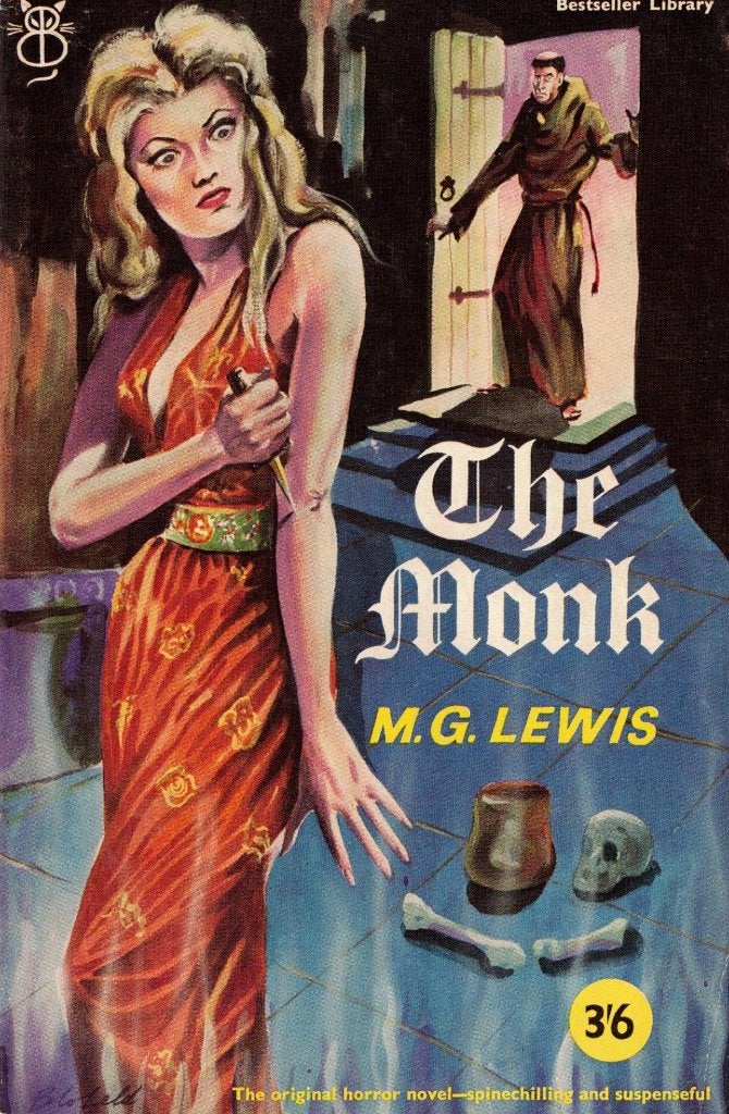 The Monk - M.G. Lewis, Gelezen, Ophalen of Verzenden, Fictie, M.G. Lewis