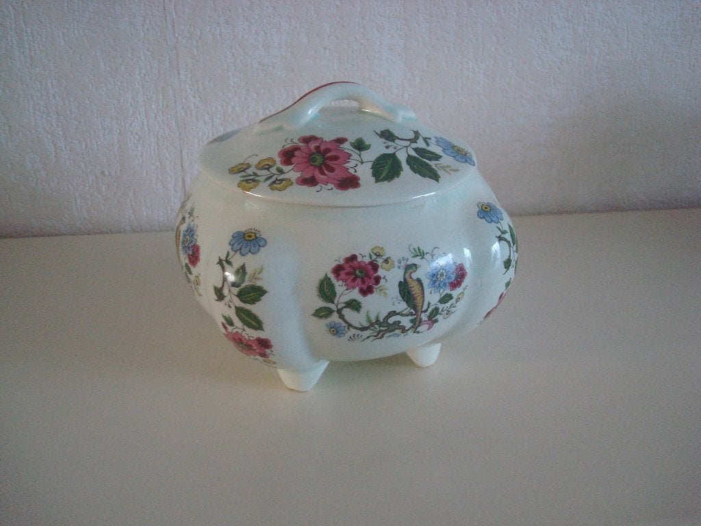Porseleinen pot met deksel, Ophalen of Verzenden