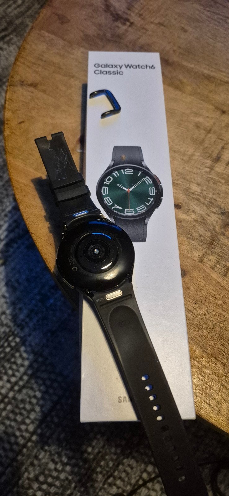samsung smartwatch, Ophalen, Zo goed als nieuw, Zwart, Android