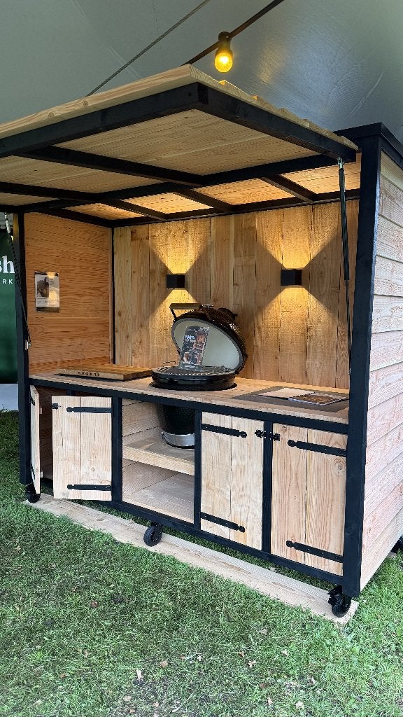 Buitenkeuken, Tuin en Terras, Inbouw, Houtskool, Onbekend, Nieuw