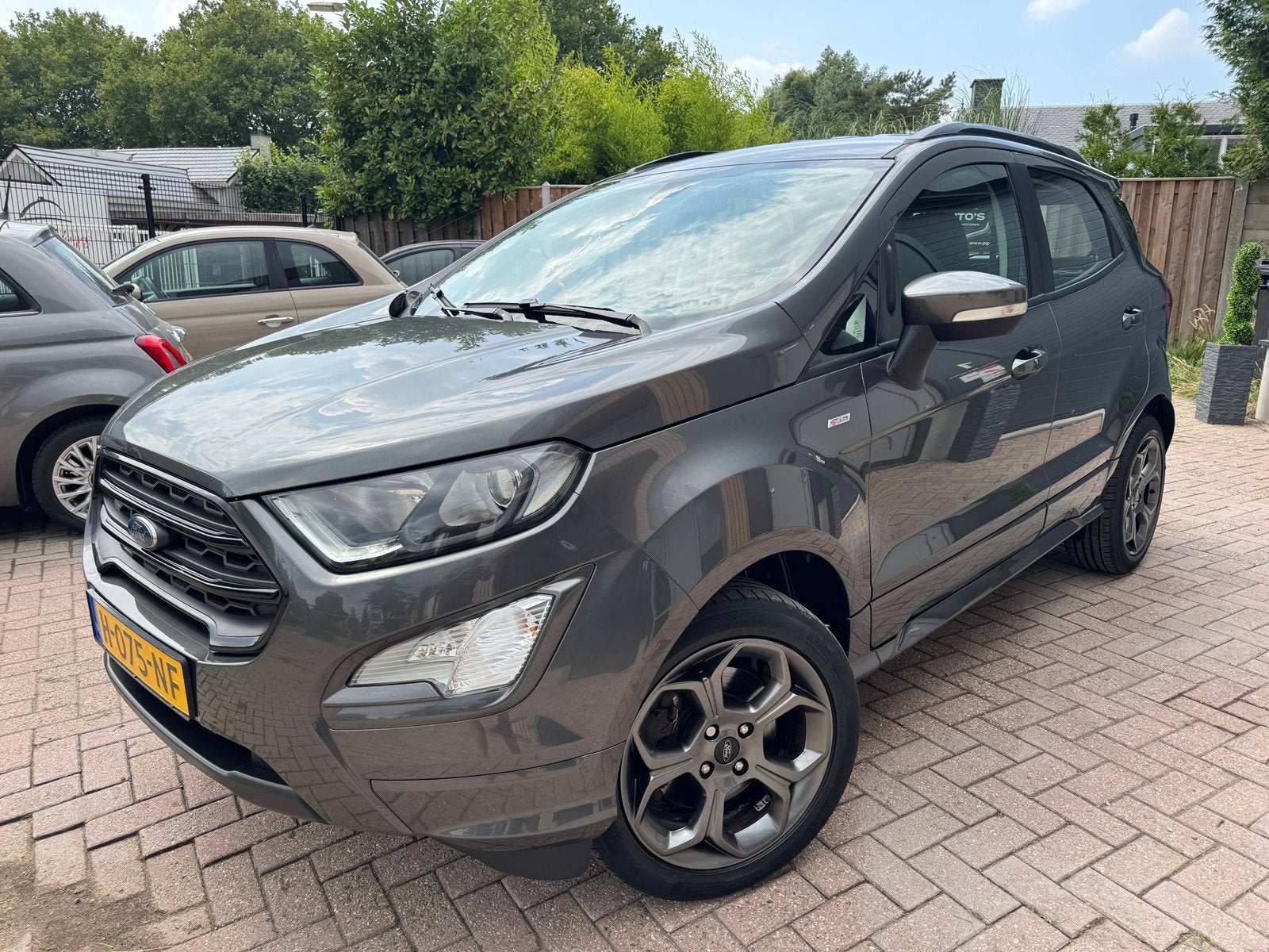 Ford Ecosport 1.0 Ecoboost St line 125pk 2018 Grijs, Auto's, Ford, Bedrijf, Ecosport, ABS, Adaptieve lichten, Adaptive Cruise Control