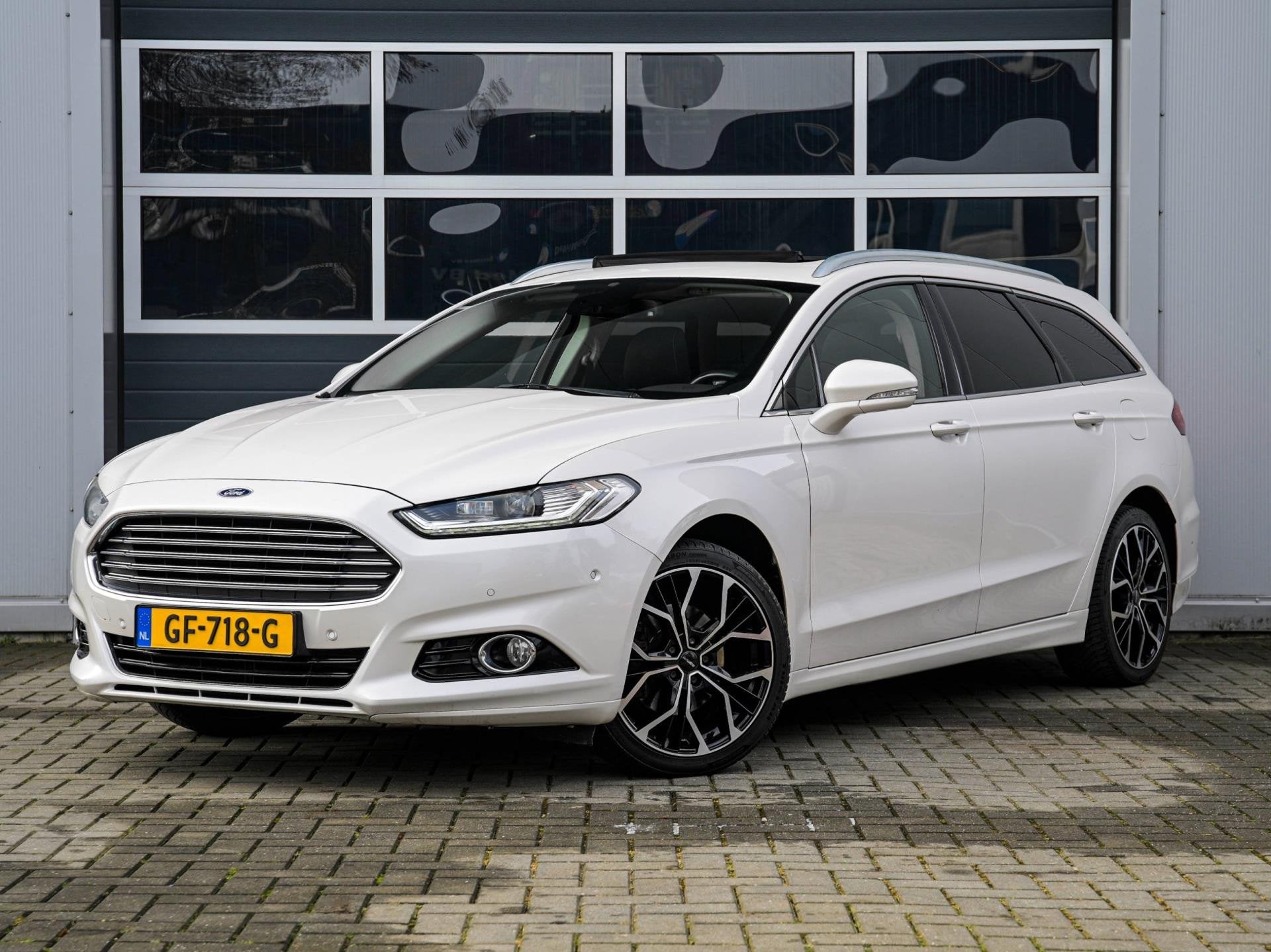 Ford Mondeo Wagon 1.5 Titanium | Full LED | Panoramadak | Ke, Voorwielaandrijving, 4 cilinders, Wit, Origineel Nederlands