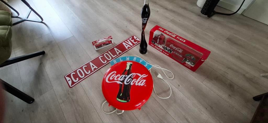 Prachtige Coca-Cola Verzameling - Lichtbak, Trucks (Nieuw!), Ophalen