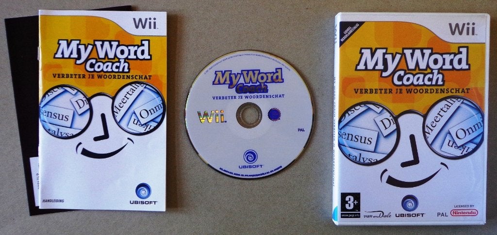 My Word Coach Verbeter Je Woordenschat voor de Nintendo Wii, Puzzel en Educatief, 1 speler, Ophalen of Verzenden, Zo goed als nieuw