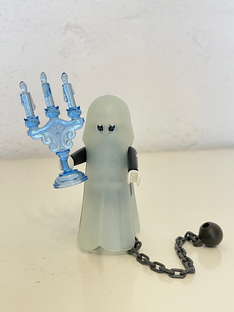 Playmobil 4650 Spook met Kandelaar, Ophalen of Verzenden, Zo goed als nieuw, Complete set