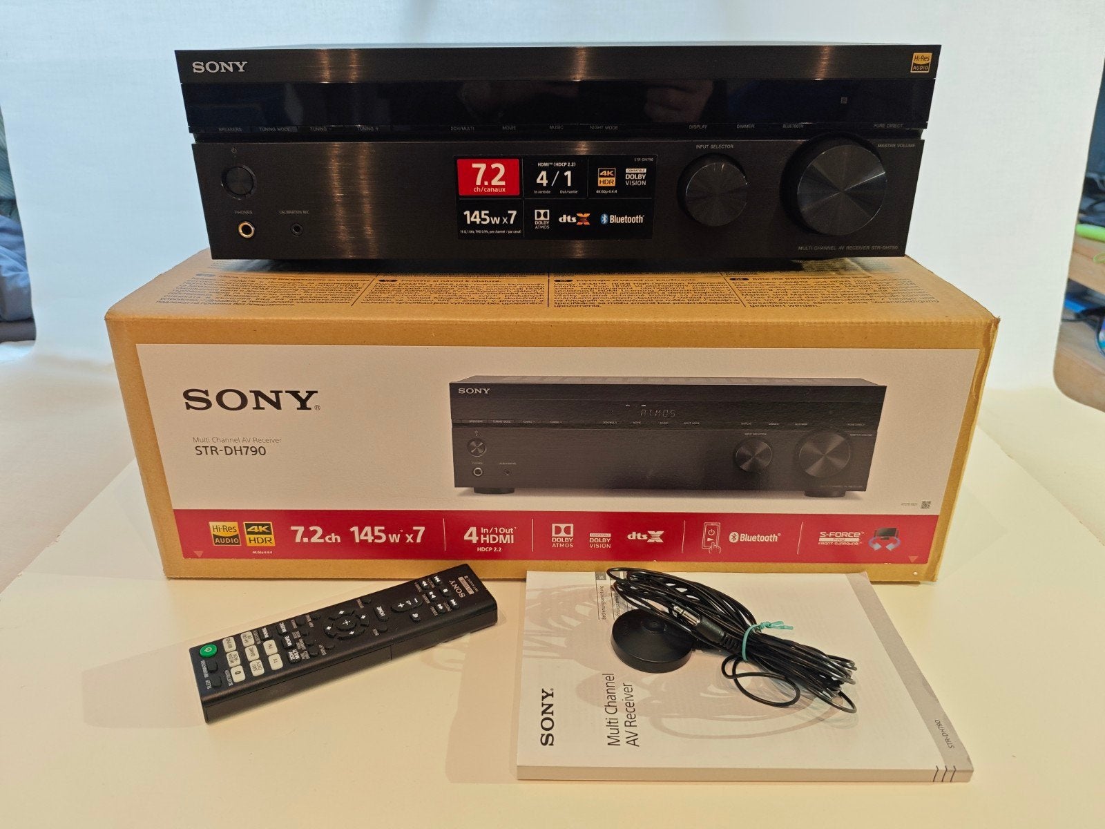 Sony STR-DH790 Dolby Atmos 7.2 AV-receiver | Nieuwstaat | Co, Ophalen, Overige systemen, Zo goed als nieuw, Sony