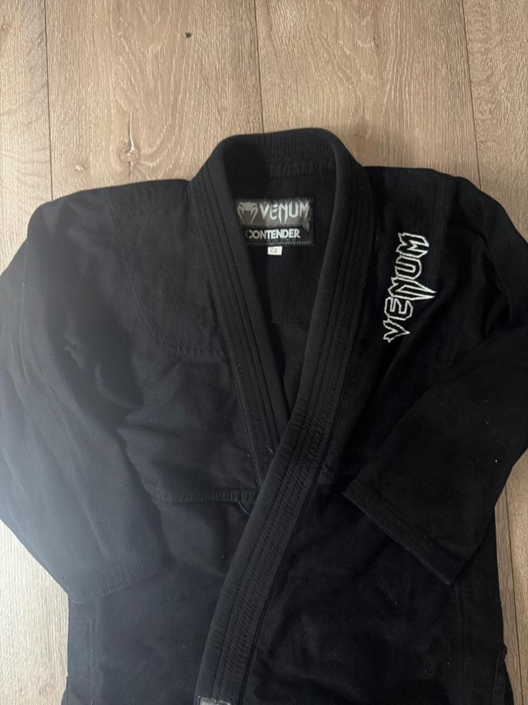 Venum Contender BJJ Gi - Zwart - Maat C2, Vechtsportpak, Ophalen of Verzenden, Zo goed als nieuw, Jiu-Jitsu
