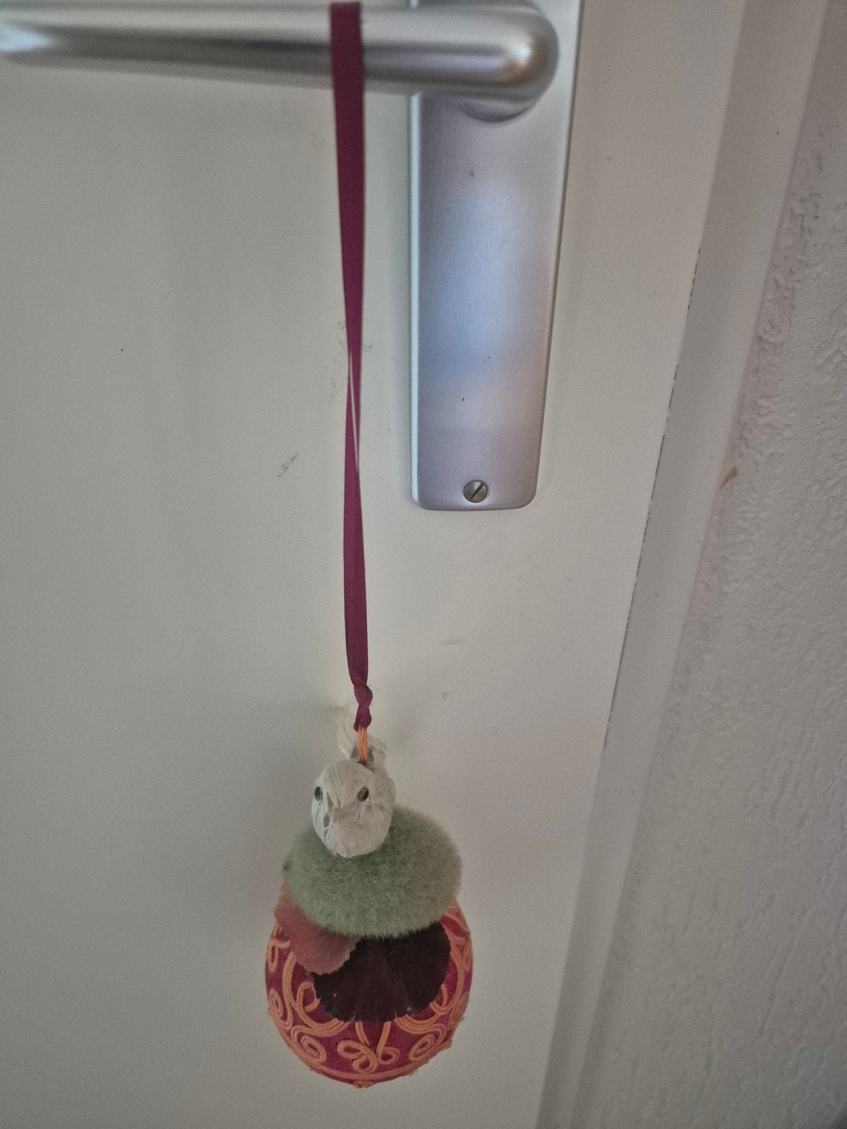 kerstbal met vogel, Diversen, Ophalen of Verzenden, Zo goed als nieuw