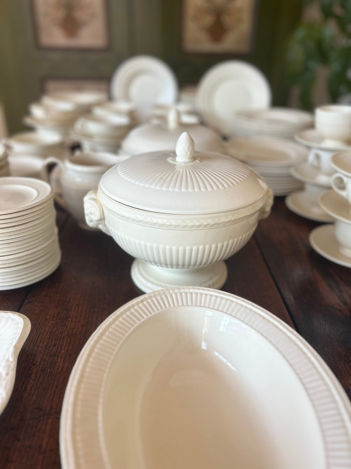 Origineel 65 delig Wedgwood Edme servies, Antiek en Kunst, Antiek | Servies compleet, Ophalen