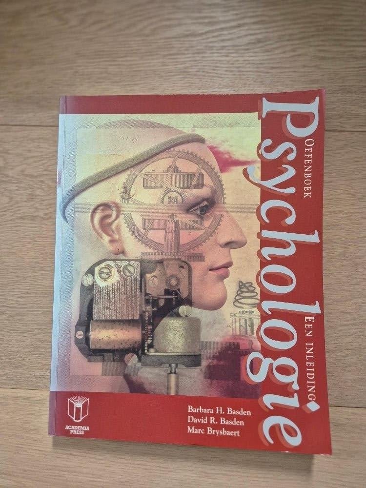Psychologie Een Inleiding Oefenboek, Boeken, Psychologie, Zo goed als nieuw, Cognitieve psychologie, Ophalen of Verzenden
