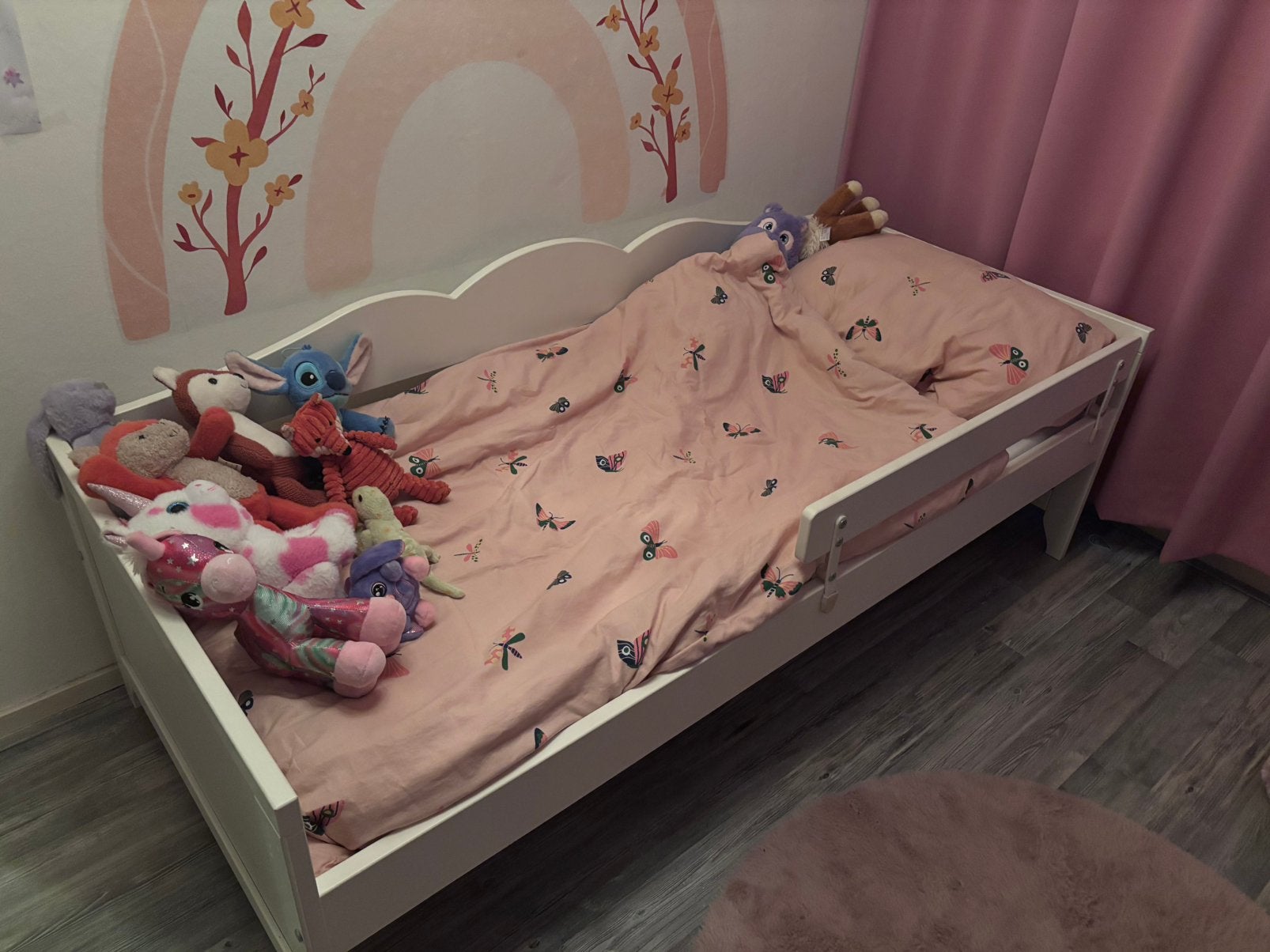 Peuter/kinder bed met kast, Ophalen, Zo goed als nieuw, 180 cm of meer, 85 tot 100 cm