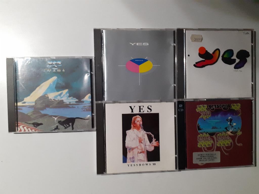 5 cd's van de symphonische band  YES, Ophalen of Verzenden, Zo goed als nieuw
