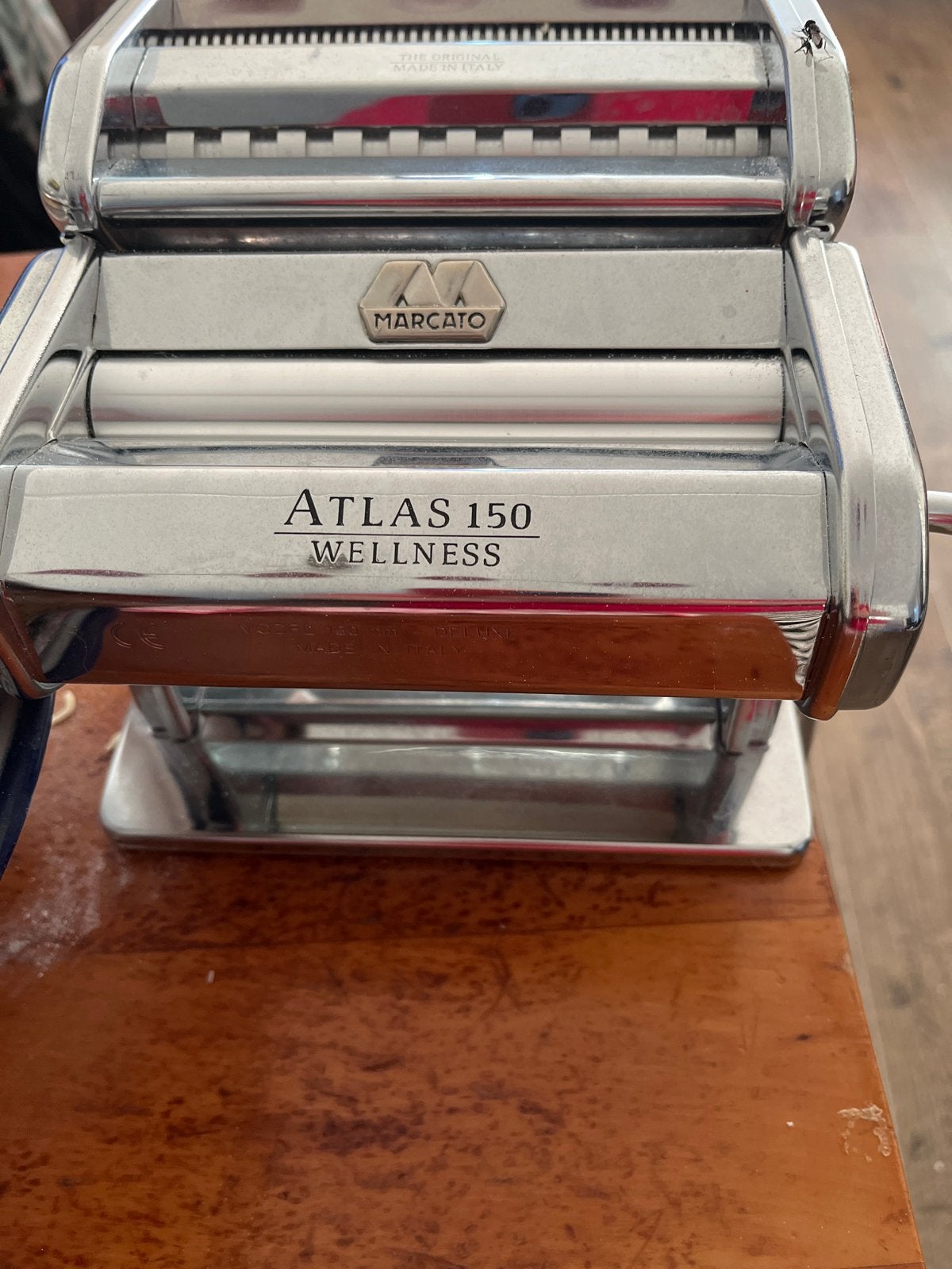 Marcato Atlas 150 Wellness Pastamachine - Zo goed als nieuw, Zilver, Ophalen of Verzenden, Zo goed als nieuw, Metaal