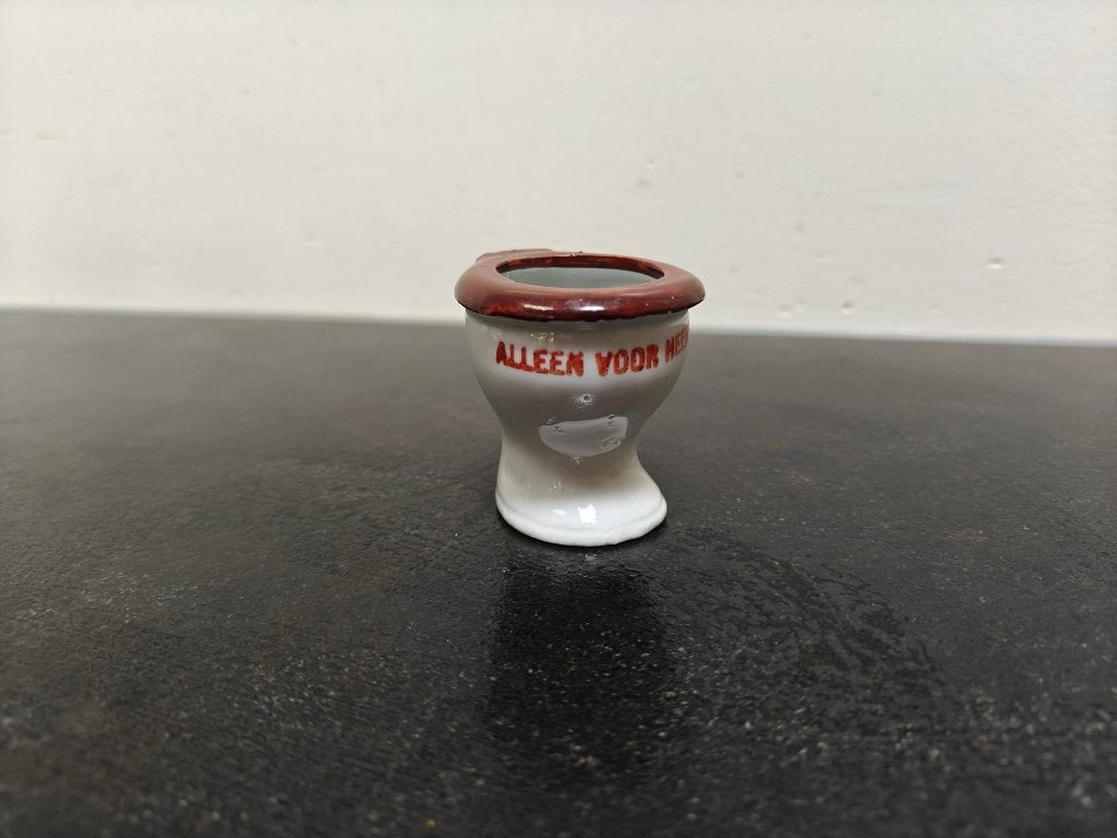 wc pot ALLEEN VOOR HEEREN, Antiek en Kunst, Ophalen of Verzenden