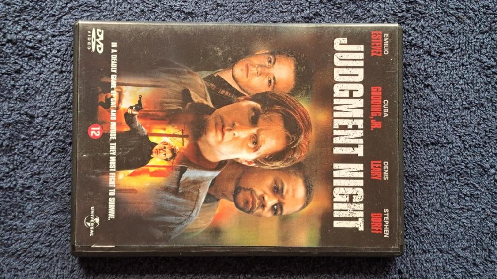 Judgment Night "Cuba Gooding JR, Emilio Estevez", Alle leeftijden, Ophalen of Verzenden, Zo goed als nieuw