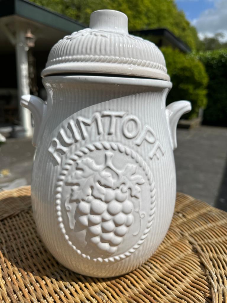 Witte Rumtopf - Vintage West-Duits Aardewerk, Ophalen