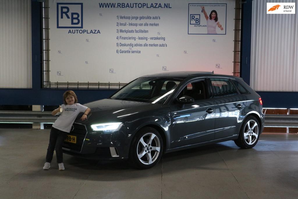 Audi A3 Sportback 1.0 TFSI Sport / 12 MND GARANTIE / PANO !, Gebruikt, Euro 6, Origineel Nederlands, Bedrijf