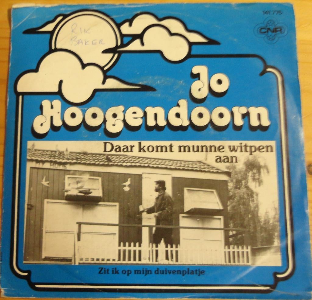 Jo Hoogendoorn > Daar komt munne witpen aan, Gebruikt, 7 inch, Single, Ophalen of Verzenden