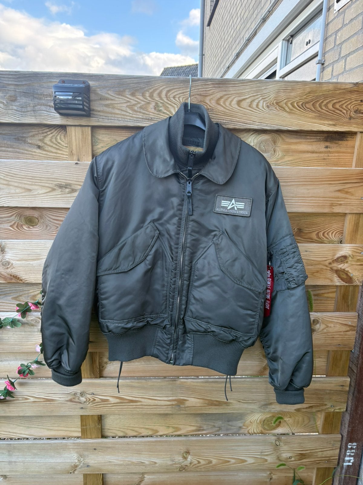 ALPHA INDUSTRIES jack, Kleding | Heren, Jassen | Winter, Ophalen of Verzenden, Zo goed als nieuw, Groen