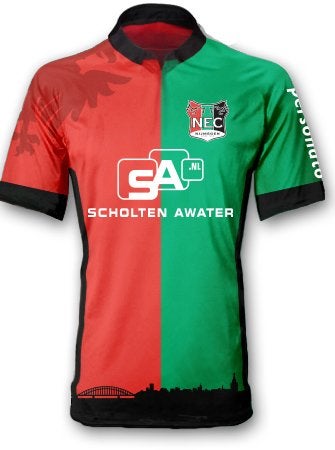 Gezocht: NEC Nijmegen voetbalshirt 2014 zoals afgebeeld, Ophalen of Verzenden, Nieuw, Maat 48/50 (M), Rood
