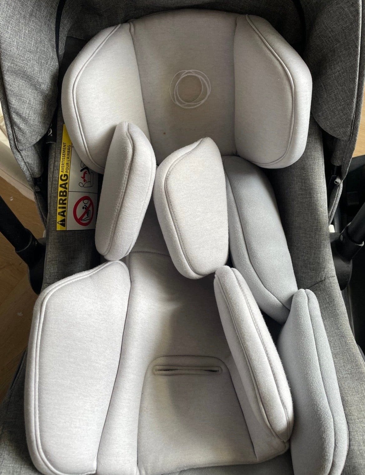 Bugaboo Turtle Air by Nuna autostoel met Isofix base, Overige merken, Gebruikt, Isofix, 0 t/m 13 kg