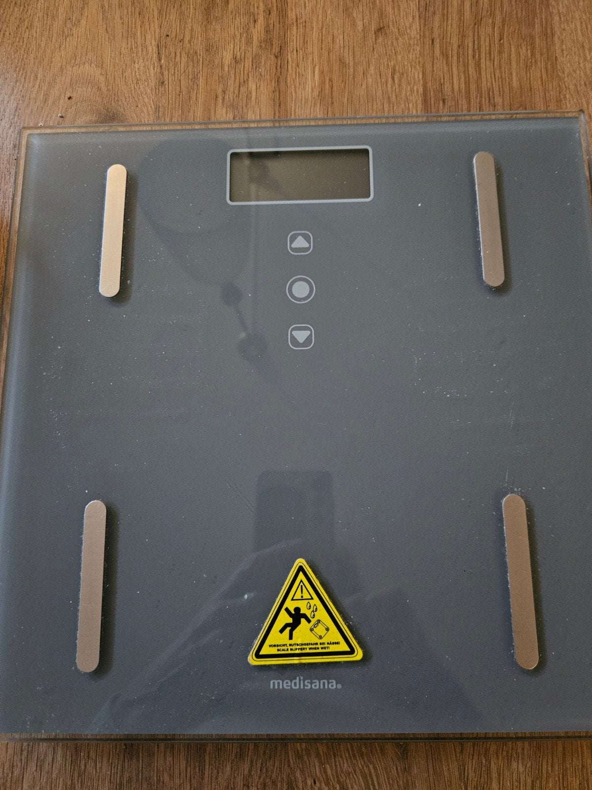Medisana BS 484 Digitale Personenweegschaal, 1 tot 500 gram, 100 kg of meer, Ophalen of Verzenden, Zo goed als nieuw