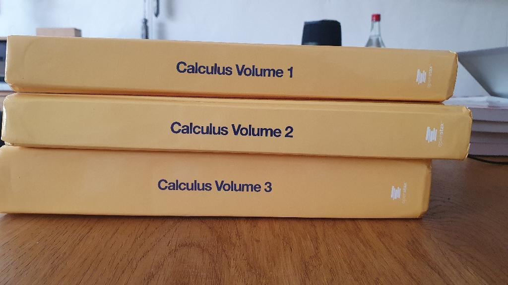 Calculus 1, 2 and 3 - in mind state - Utrecht, Ophalen, Beta, Zo goed als nieuw, WO