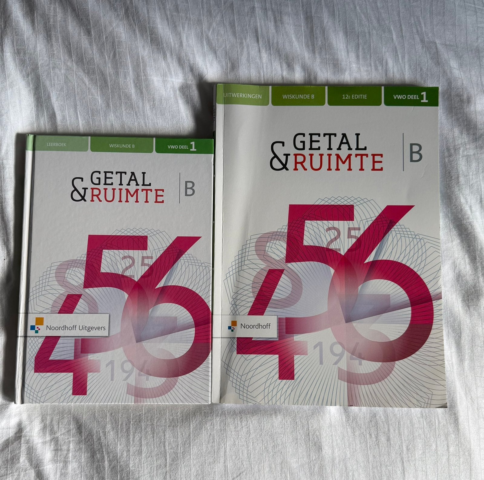 Getal & Ruimte Wiskunde B VWO deel 1 + uitwerkingen, Boeken, Ophalen of Verzenden, Zo goed als nieuw, VWO, Wiskunde B