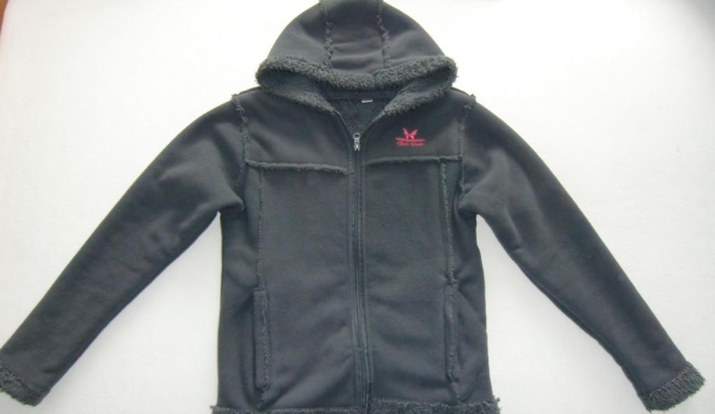 Grijs vest met (teddy) bont voering, mt. 134/140, Kinderen en Baby's, Kinderkleding | Maat 134, Ophalen of Verzenden, Zo goed als nieuw