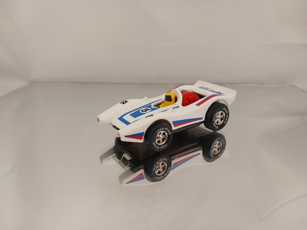 Darda Raceauto Wit 1:60 - Vintage Speelgoed, Ophalen of Verzenden, Zo goed als nieuw, Auto