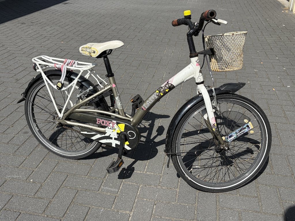 Meisjesfiets, Fietsen en Brommers, Ophalen, Terugtraprem, Loeki, Gebruikt