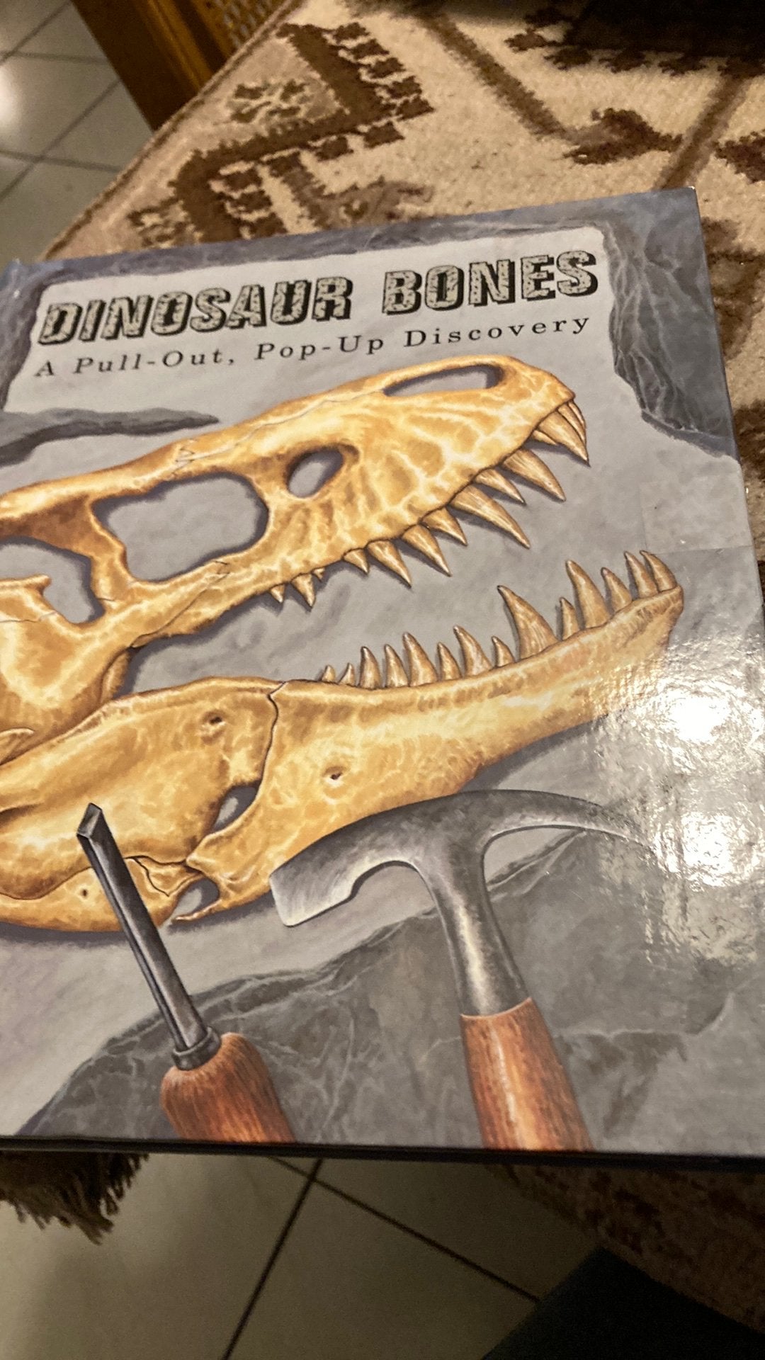 Dinosaur Bones: Een Uitklap-, Voel- en Ontdekboek, Ophalen of Verzenden, Zo goed als nieuw, Uitklap-, Voel- of Ontdekboek, 3 tot 4 jaar