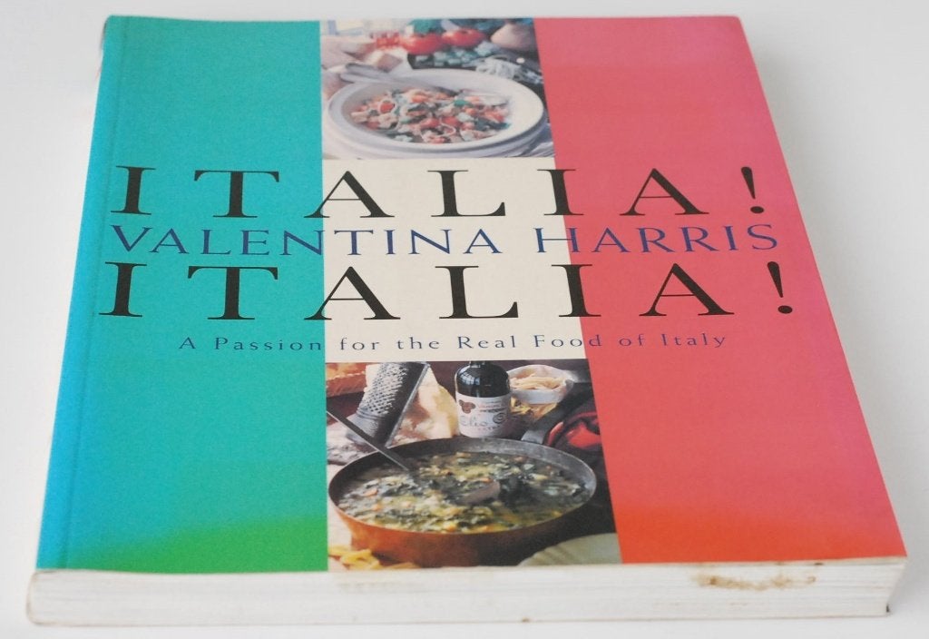 Italia! Italia! - Engelstalig Italiaans Kookboek 1999, Boeken, Italië, Verzenden, Zo goed als nieuw, Valentina Harris