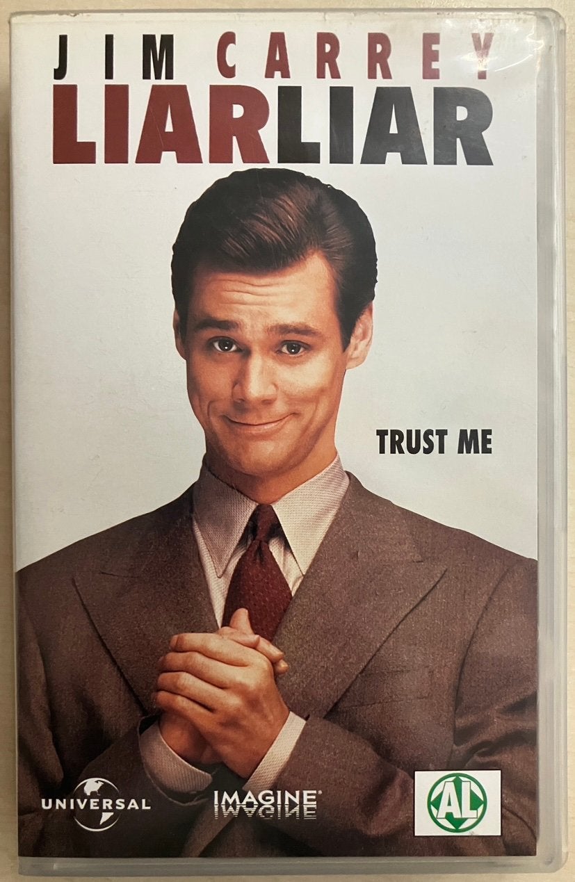 VHS Liar Liar, Cd's en Dvd's, VHS | Film, Nederlands ondertiteld, Engels, Alle leeftijden, Ophalen of Verzenden
