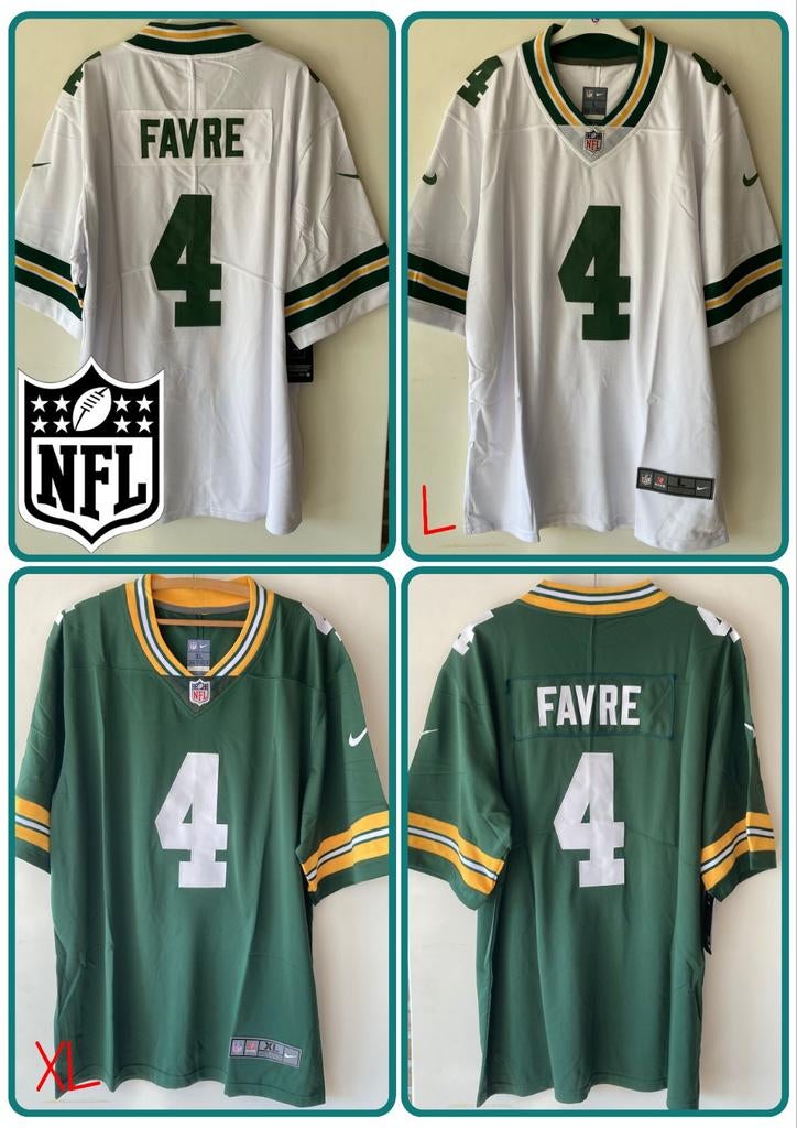 NFL Brett FAVRE legendary QB Packers, Ophalen of Verzenden, Nieuw, Shirt