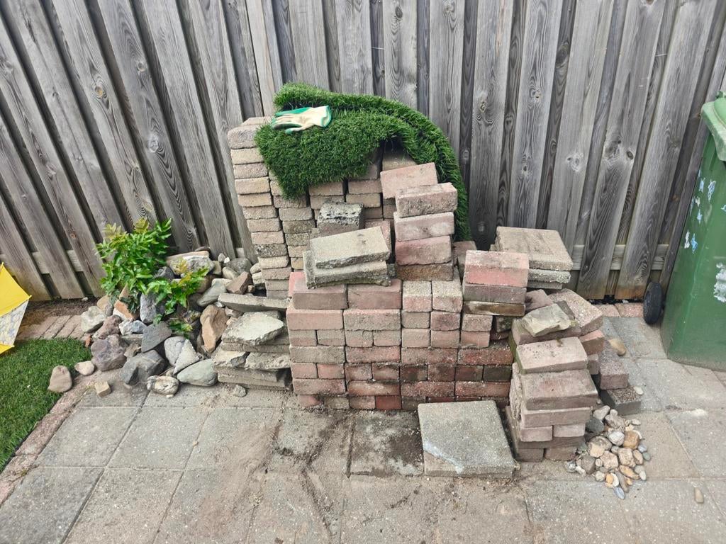 stenen gratis afhalen, Tuin en Terras, Ophalen