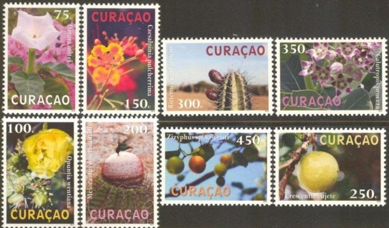 Curacao 86/93 postfris Planten van Curacao 2012, Ophalen of Verzenden, Postfris