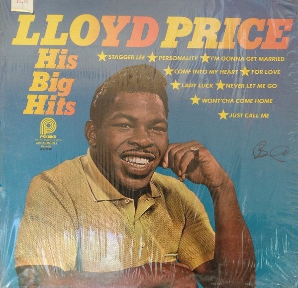 Lloyd Price – His Big Hits 1972 R&B, LP, Gebruikt, Originele persing, Ophalen of Verzenden