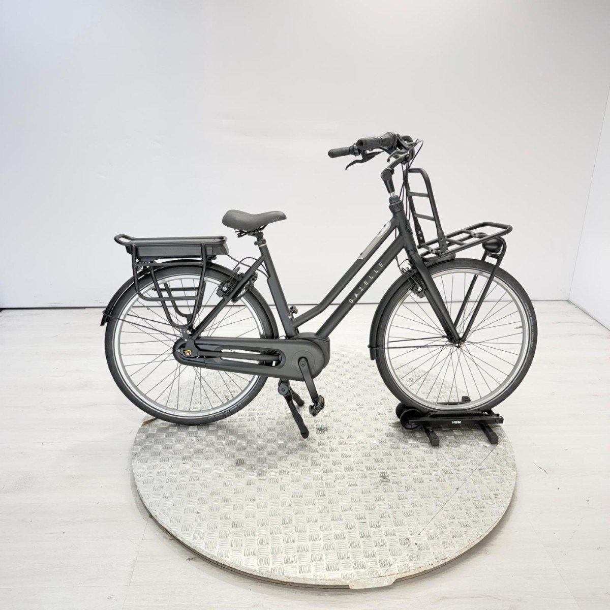 Gazelle Heavy duty | 9.875 km | 400 Wh Dames zwart 54cm, Fietsen en Brommers, Elektrische fietsen, Ophalen, Gebruikt, -, -