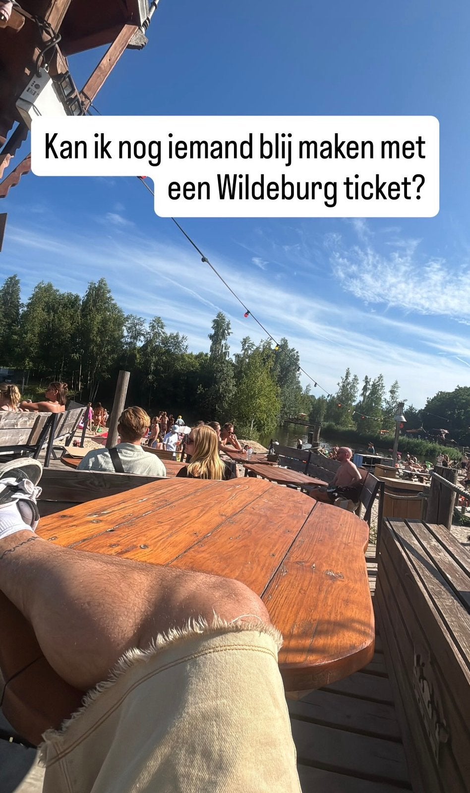 Wildeburg ticket zondag, Tickets en Kaartjes, Eén persoon