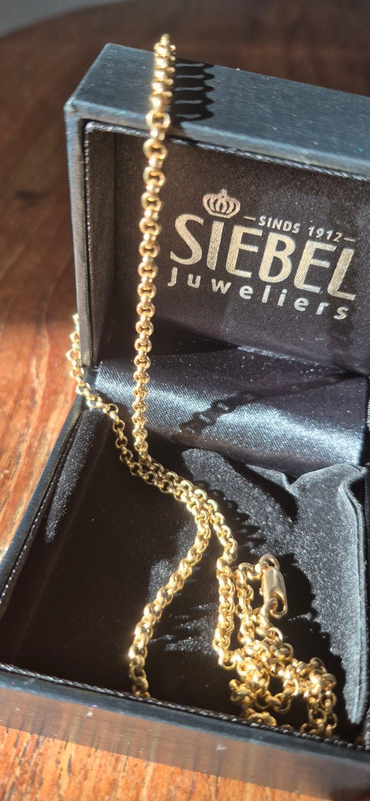 Gouden ketting van Siebel Juweliers, Ophalen of Verzenden, Zo goed als nieuw, Goud, Goud