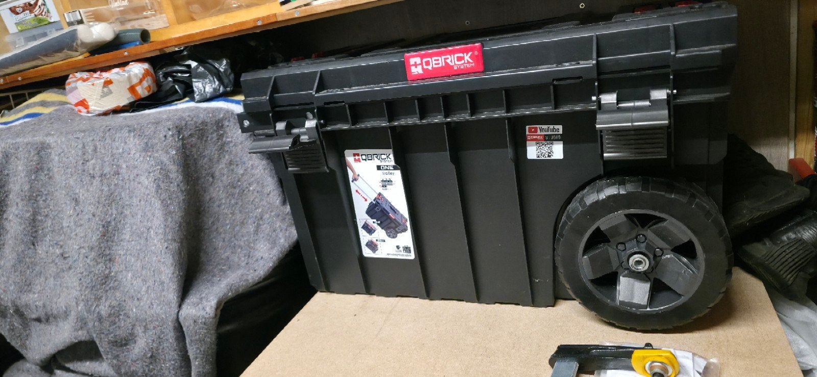 QBRICK SYSTEM ONE Trolley Gereedschapskist op Wielen, Ophalen, Zo goed als nieuw