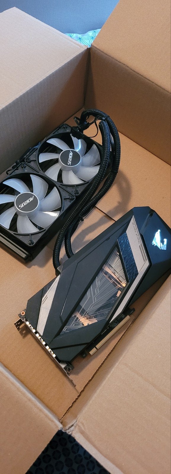 gigabyte aorus waterforce rtx 2080 super, Computers en Software, Videokaarten, Ophalen of Verzenden, Nvidia