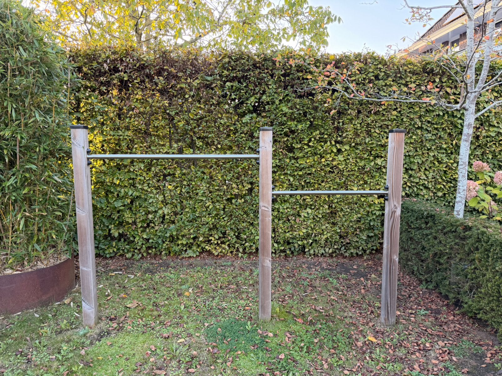 Duikelrek Douglas dubbel rvs - 90/125cm stangen, Kinderen en Baby's, Ophalen, Gebruikt